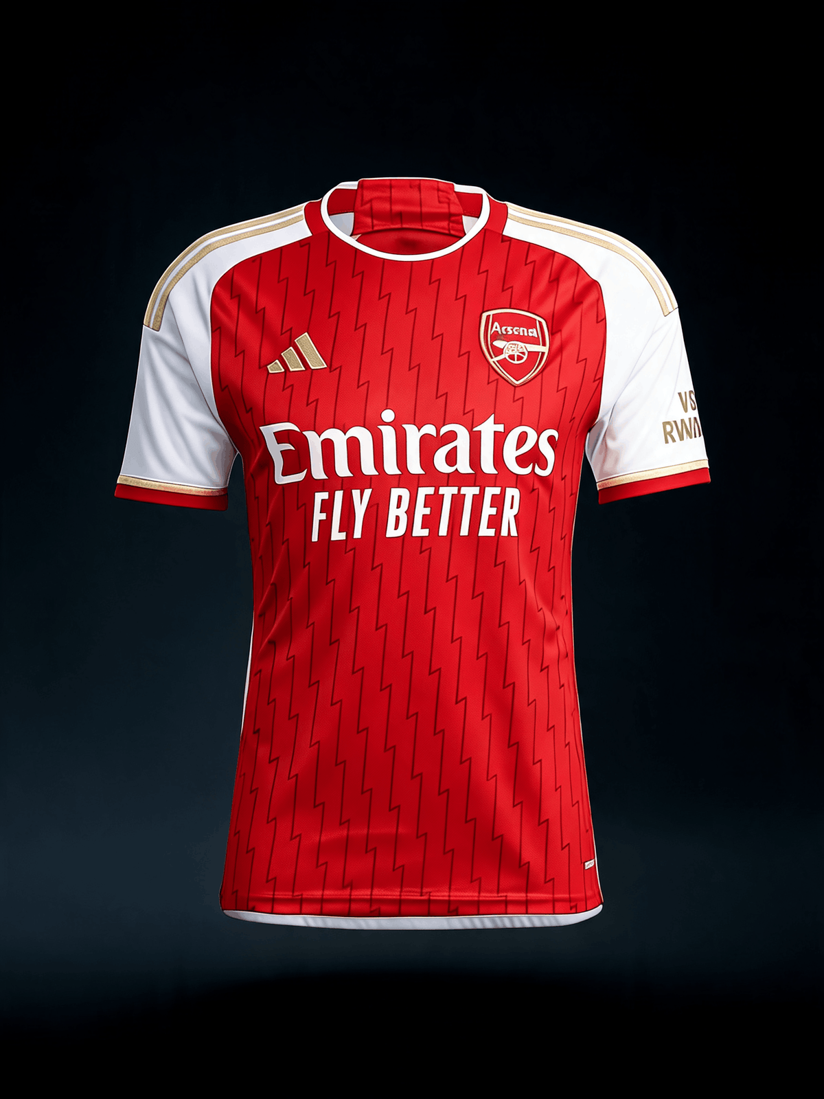 Bukayo Saka Arsenal Red Soccer Jersey