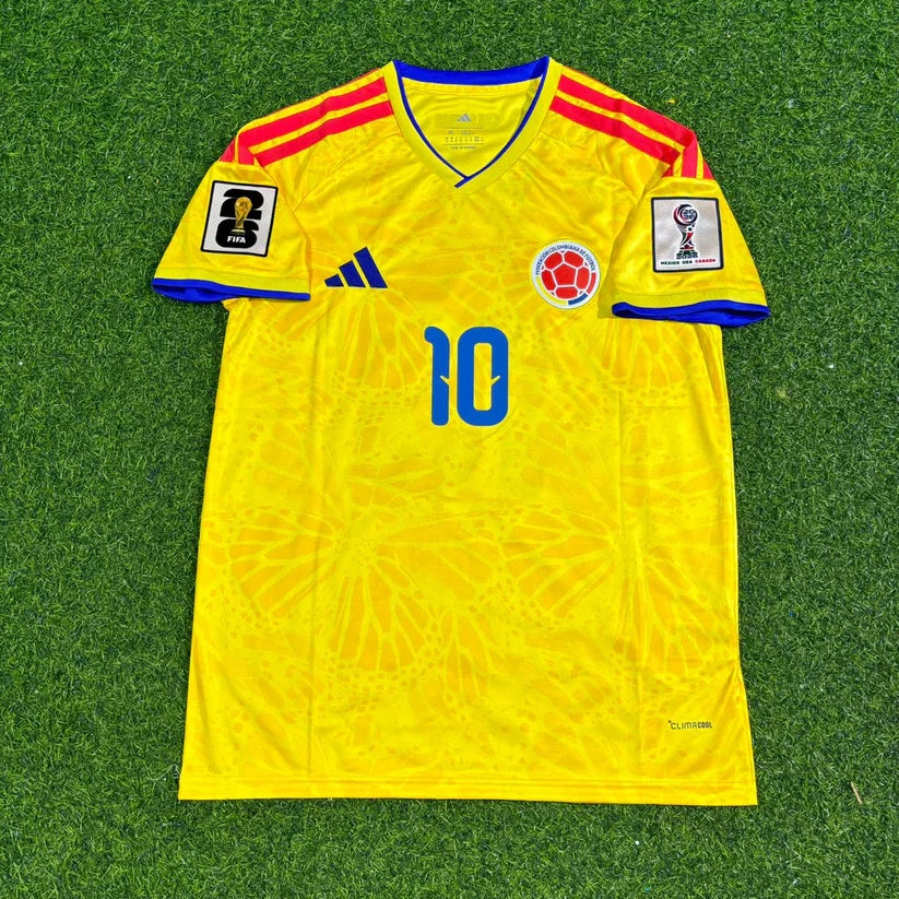 2026 WORLD CUP JAMES RODRIGUEZ TEAM COLOMBIA YELLOW JERSEY