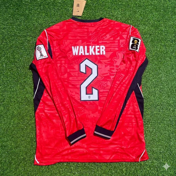 2026 WORLD CUP KYLE WALKER TEAM ENGLAND RED JERSEY
