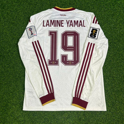 2026 WORLD CUP LAMINE YAMAL TEAM SPAIN WHITE JERSEY