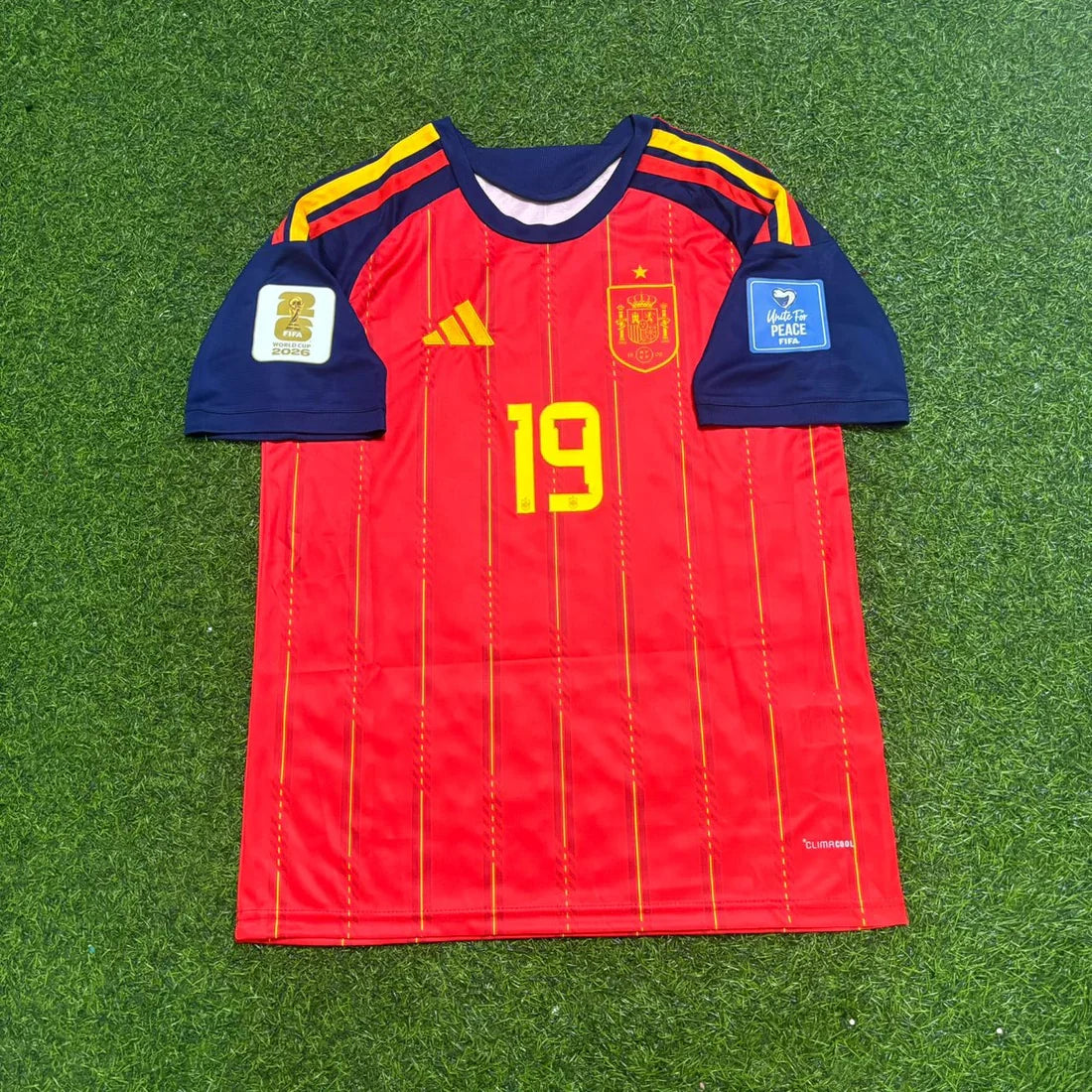 2026 WORLD CUP LAMINE YAMAL TEAM SPAIN RED JERSEY