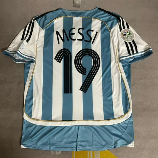 Lionel Messi Argentina Retro Jersey