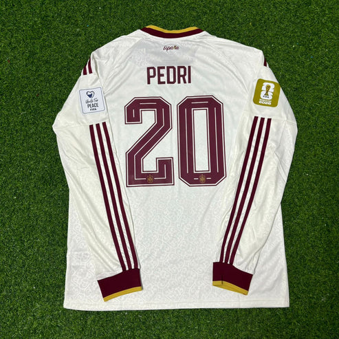2026 WORLD CUP PEDRI TEAM SPAIN WHITE JERSEY