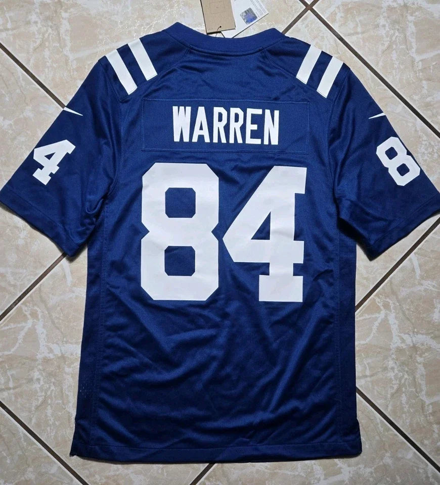 INDIANAPOLIS COLTS TYLER WARREN BLUE JERSEY
