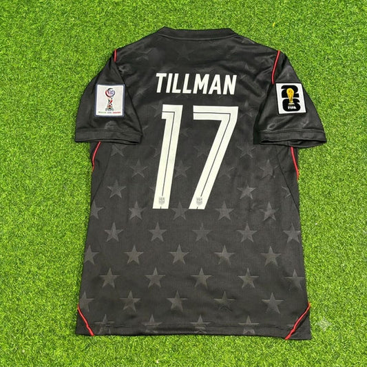 2026 WORLD CUP MALIK TILLMAN TEAM USA BLACK JERSEY
