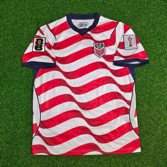 2026 WORLD CUP TEAM USA RED AND WHITE JERSEY